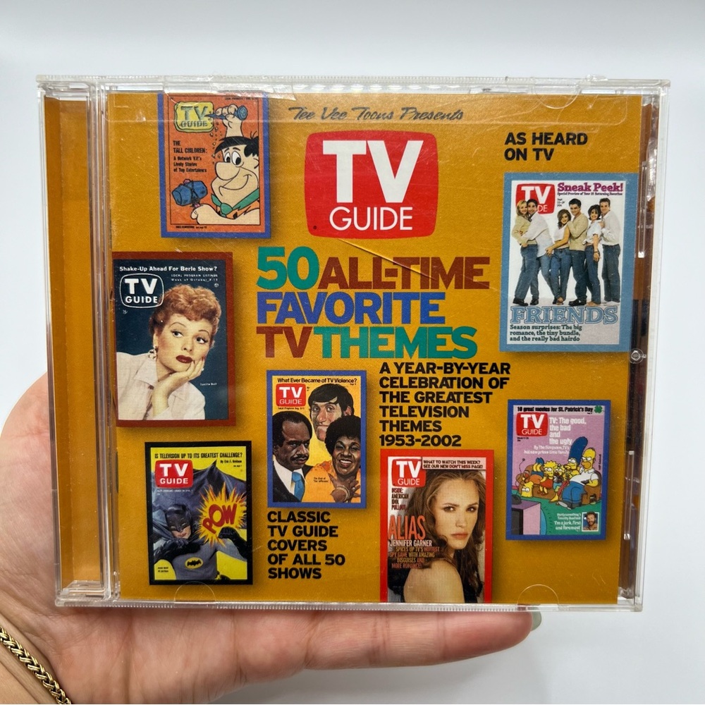 TV GUIDE ALL TIME FAVORITE TV THEME GREATEST CLASSIC HITS 1953-2002 Vintage CD